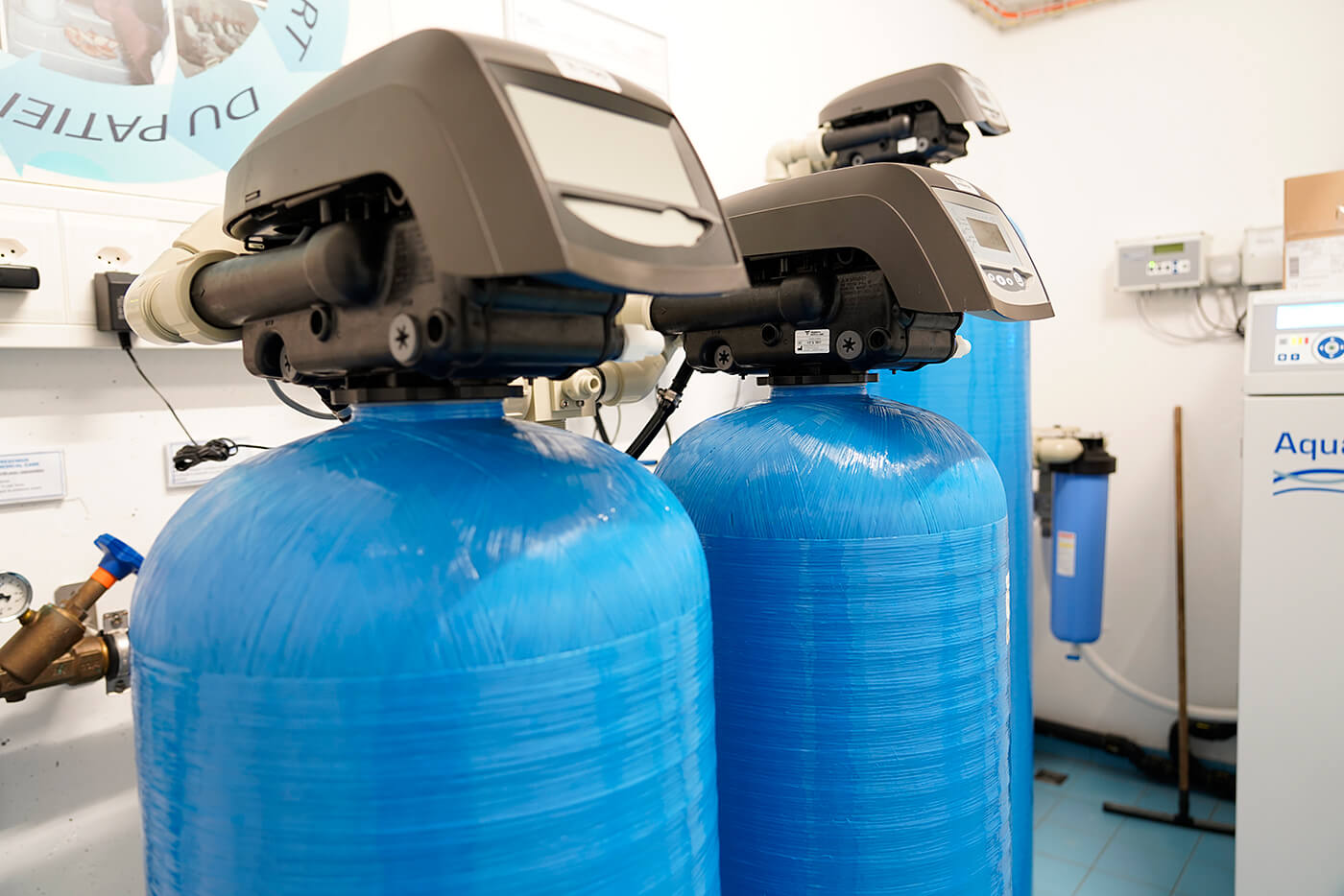 Purification de l’eau pour l’hémodialyse (eau ultra pure).